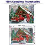 LWZAYS 5d Christmas Diamond Painting Kits, Diamond Art Kits for Adults Christmas Paint with Diamonds Gem Art,Full Drill Diamond Paintings Arts and Crafts for Home Decor(11.8 * 15.8 inch) LWZAYS