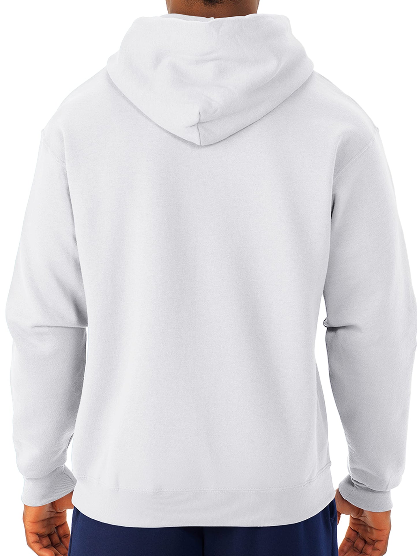 Jerzees Men's NuBlend -Fleece -Sweatshirts & - -Hoodies, Hoodie-White, X-Large