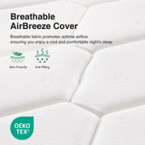 Novill 8 Inch Full Mattress, Foam and Spring Hybrid Full Mattress with Medium Support, CertiPUR-US Certified Foam & Steel Coils, Durable Design, Guest and Youth Bedroom, Eco-Friendly Packaging Novilla