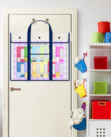 GAMENOTE 2 Pack Large Poster Storage Bag (31.5"×25.5") Bulletin Board Holder Art Portfolio Container for Teachers Classroom Organization GAMENOTE