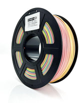 Stronghero3D ABS 3D Printer Filament 1.75mm,Multicolors,Rainbow,1kg(2.2lbs) Accuracy +/-0.05mm for ender3 Cr10 Stronghero3D
