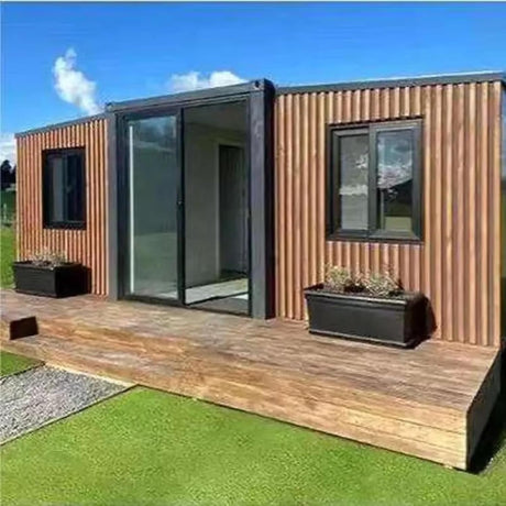 Prefab Tiny House Mobile Container House Steel Room 20ft 30ft 40ft Prefabricated Modular Foldable Expandable Home with 1-3 Bedrooms Bathroom Kitchen Generic