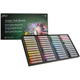 Mungyo Gallery Soft Pastel Squares Cardboard Box Set of 48 - Assorted Colors Mungyo Gallery
