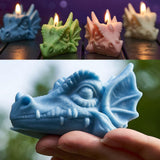 Dragon Mold Silicone Dinosaur Candle Mold for Home Decor ESEENS