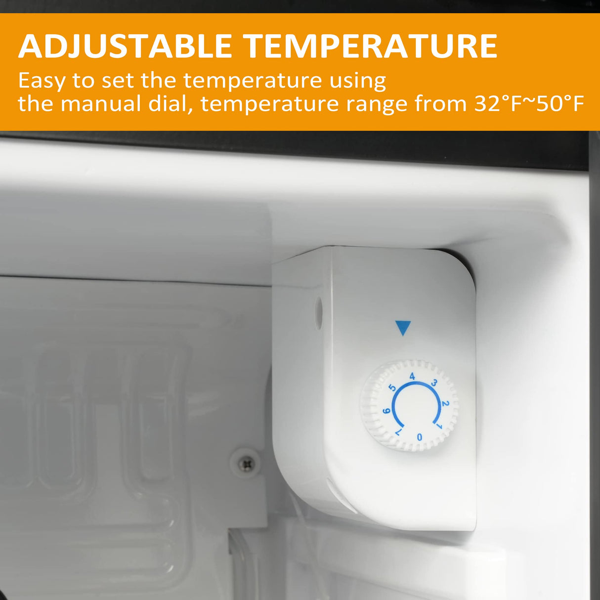 3.4 Cu.Ft. Kegerator, Keg Beer Cooler for Beer Dispensing with 4 Casters, CO2 Cylinder, Temperature Control, Drip Tray, Black Stainless Steel E-Macht