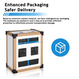 AirWire Tool Chest, 5-Drawer Rolling Tool Storage Cabinet with Detachable Top Tool Box, Enhanced Packaging, Metal Tool Cart for Garage Workshop, Blue AirWire