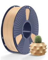 SUNLU Real Wood Fiber Wood PLA Filament, Neatly Wound PLA 3D Printer Filament 1.75mm Dimensional Accuracy +/- 0.03mm, Fit Most FDM 3D Printers, 1kg Spool (2.2lbs), Woody Scent Maple Wood Fiber PLA SUNLU