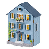 Flever Dollhouse Miniature DIY House Kit Creative Room with Furniture for Romantic Valentine's Gift (Molan House) Flever