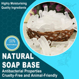 Femitu Soap Making Kit with Electronic Hot Plate, DIY Soap Making Supplies for Adults and Beginners, Including Silicon Soap Mold, 1.1 lb Glycerin Soap Base, Pouring Pot Femitu