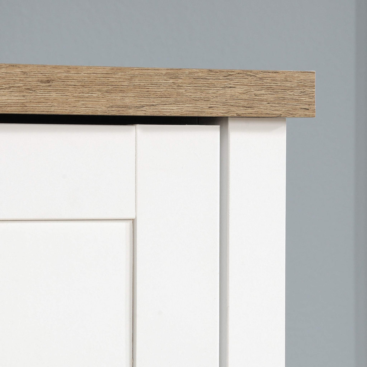 Sauder Cottage Road Storage Cabinet/ Pantry Cabinet, Soft White finish Sauder