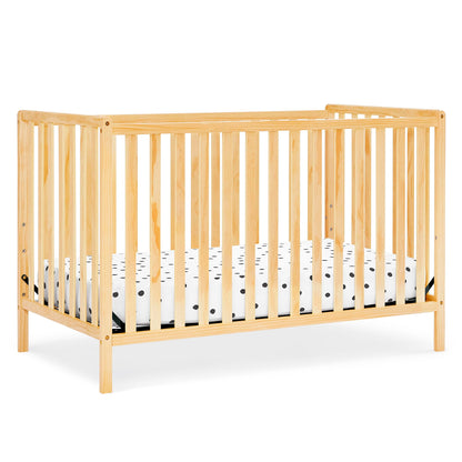 Delta Children Heartland 4-in-1 Convertible Crib, Natural - WoodArtSupply