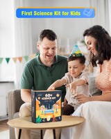 60+ Science Experiment Kit for Kids Ages 5-6-7-8, STEM Educational Science Gifts for Kids, First Science Kit for Boys Girl Birthday melican