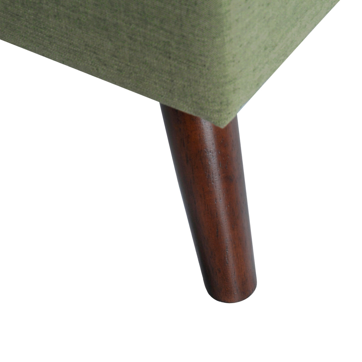 HomePop Modern Storage Bench, Green Large HomePop