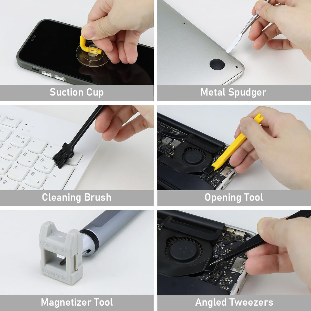 Precision Screwdriver Sets, PHYONEER 146 in 1 Tool Kit with Alloy Mini Screwdriver, 120 Magnetic Bits, 24 Types of Accessories, Repair Tool Kit for Electronics,PC,Computer,Cell Phone,Laptop,Xbox,PS5 PHYONEER