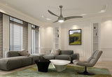 MINKA-AIRE F844-DRF Light Wave 52" Ceiling Fan with LED Lights & Remote, Driftwood MINKA-AIRE