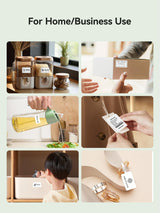 NIIMBOT B21 Label Maker Machine with Tape, Bluetooth Label Printer, 2 Inch Portable Thermal Sticker Printer, Good Idea for Home,Organization, Office, Business, Sticker Maker for Phones & PC, Green NIIMBOT