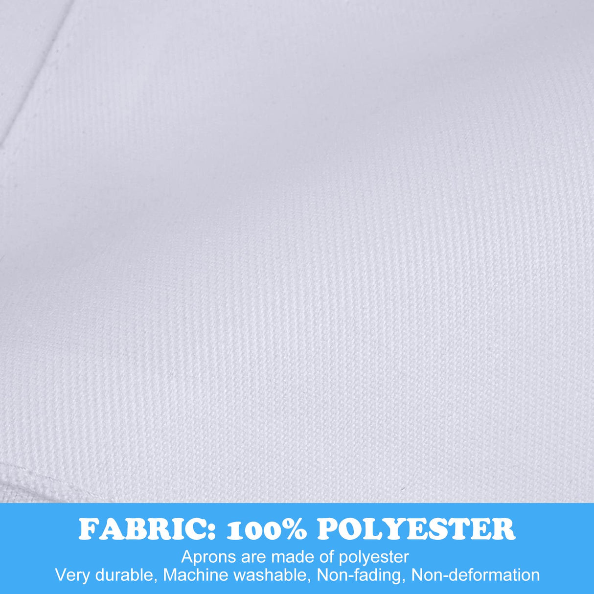 SINLAND Kids Apron with Pocket 2 Pack Adjustable Children Chef Apron for Cooking Baking Painting (M: 6-12 Years) SINLAND