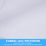 SINLAND Kids Apron with Pocket 2 Pack Adjustable Children Chef Apron for Cooking Baking Painting (M: 6-12 Years) SINLAND