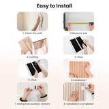 Aboofx 12 PCS Acoustic Panels for Wall, 11.8" x 11.8" Soundproof Wall Panels for Interior Decor, MDF Waterproof Slat Wood Wall Paneling Peel and Stick Wallpaper, Cover 11.6 Sqft (Oak Brown) Aboofx