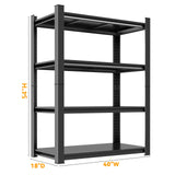 Metallitrend Garage Shelving Units | Heavy-Duty Metal Shelf Storage Rack & Adjustable Garage Storage Shelves Metallitrend