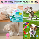 Guirnd 28 Pcs Colored Ping Pong Balls, 40mm Table Tennis Balls, Ping Pong Balls for Games or Arts, Pong Balls for Kids, Pet Toys Guirnd