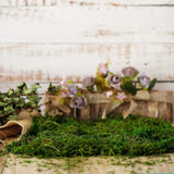 BYHER Artificial Moss Fake Green Grass for Centerpieces Home Kitchen Garden Decor (8OZ, Fresh) BYHER