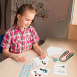 WEBEEDY Paper Quilling Kits DIY Quilling Card Making Kits Quilling Kits for Adults with 36 Colors Strips,Quilling Tools and Supplies,DIY Design Drawing Handcraft for Christmas Invitation Greeting Gift WEBEEDY