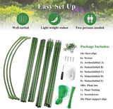 Large Garden Arch Trellis Tunnel Trellis for Climbing Plants Outdoor Vegetables Like Squash Cucumber and Grape Vilege