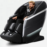 4D Zero Gravity Massage Chair with Deep Tissue Knead & Body Scan - 55" SL-Track Full Body Shiatsu Massage Recliner with Heating, 36 Airbags & Voice Control - 18 Auto Modes & 11 Techniques (Black) RlxwizRevi