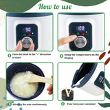 Soy Wax Candle Making Kit with Digital Wax Melter, Natural 4lb Soyawax for Candle Makingt to Make Your Own Candles Handnatur