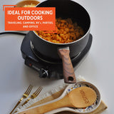 IMUSA USA GAU-80305 Electric Single Burner 1100-Watts, Black Imusa