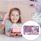 SCWGTPJ Unicorn Gifts for Girls-Unicorn Terrarium Crafts Kit, DIY Toys Kit for Kids Girls, Arts and Craft, DIY Moon Lamp Night Light Christmas Birthday Gift for Girls SCWGTPJ