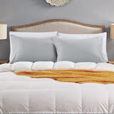 FreshCulture White Pillowcases Queen Size 12 Pack - Bulk Pillowcase Set - Envelope Closure - Soft Brushed Microfiber Fabric - 20x30 Inches Pillow Case Set of 12 for Home, Hotels, Schools FreshCulture