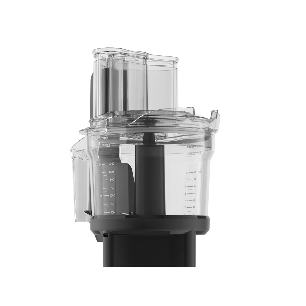 Vitamix 12-Cup Food Processor Attachment with SELF-DETECT™, Compatible with Ascent and Venturist Series, Black Vitamix