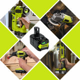 FERRYBOAT 2Pack P108 7.0Ah Replacement for Ryobi 18v Battery Compatible with Ryobi 18Volt Lithium-ion Plus P102 P103 P104 P105 P107 P109 P190 P191 P122 Batteries FERRYBOAT