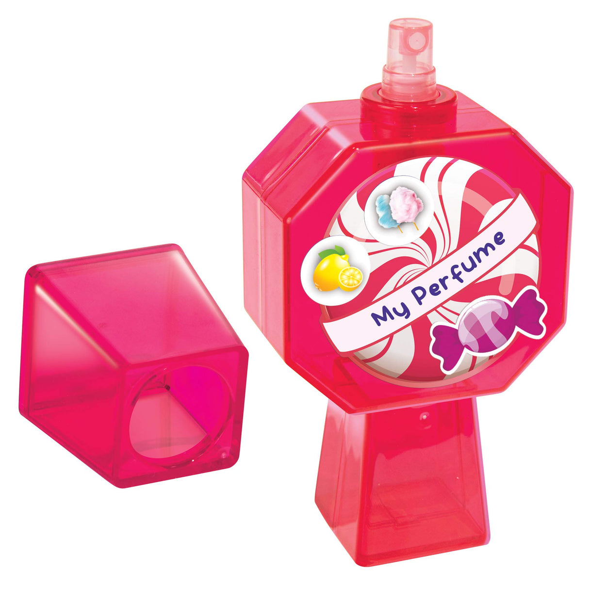 Thames & Kosmos Sweet Candy Perfume Lab STEM Kit | Design & Make Candy-Scented Perfumes! | Explore The Science of Scents | Includes Candy-Shaped Perfume Bottle with Atomizer and 6 Sweet Fragrances Thames & Kosmos