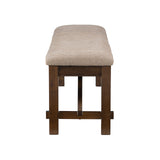 Powell Company Kraven Dining Bench, Hazelnut 60"L x 16"W x 20.25"H Powell