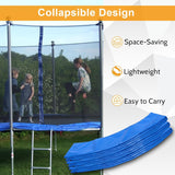 16ft Trampoline Pad Replacement, Trampoline Spring Cover No Hole Trampoline Pole Pad Waterproof UV Resistant Safety Pad Hedday