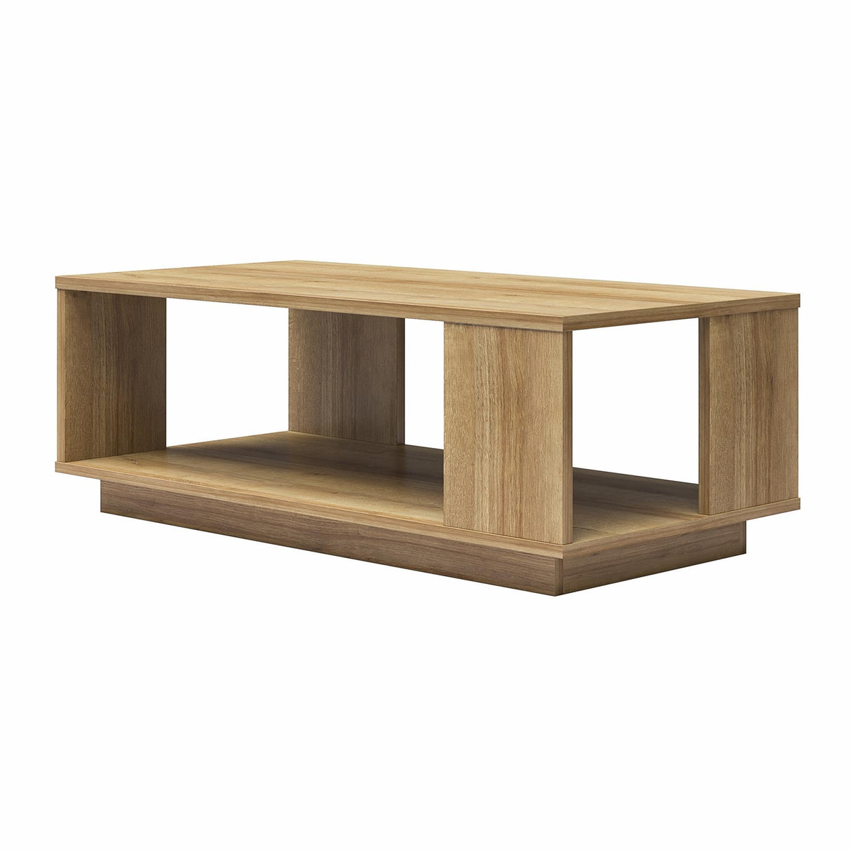 Ameriwood Home Knowle Contemporary Rectangle Coffee Table, Natural Ameriwood Home