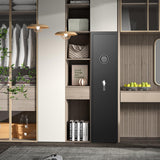 HEANVO 3-5 Gun Safes for Home Rifle and Pistols, Rifle Gun Safe for Shotguns, Quick Access Biometric Large Gun Cabinet Lock, Adjustable Rack Gun Safe HEANVO