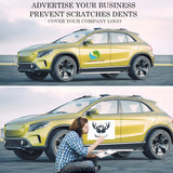 OUCPC Blank Car Magnets with 40 mils, 1 Pack 17” x 12” Car Magnets and Decals, Rounded Corners Car Door Magnets, Magnet for Car to Advertise Business, Prevent Car Scratches & Dents OUCPC