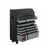 52 in. 15-Drawer Tool Chest and Rolling Cabinet Combo ShopMax