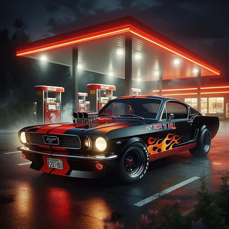 CXYQLC DIY 5D Diamond Painting Kits for Adults Diamond Art Exquisite Sports Car Diamond Painting Full Drill Crystal Rhinestone Embroidery Craft Kits for Home Wall Decor Gifts 11.8x11.8inch CXYQLC