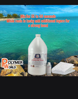 Polymer World- Polyester Resin 5 Gallon Kit with MEKP for Boats, Autos, Surfboards, RV, Pools,Canoes, Jetskis, Watercrafts (PR5G, 1) Polymer World