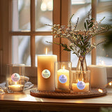 Candle Warning Labels, Candle Labels for Candle Making, 240Pcs Candle Warning Stickers Wax Melt Warning Labels Candle Stickers Warning Labels for Candle Making Candle Making Kit Candle Making Supplies OZOSHINE