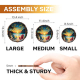 Jigfoxy Wooden Puzzle for Adults,Sunset Beach Wooden Jigsaw Puzzles for Adults, Unique Animal Shape Wood Cut Puzzles for Family Friend Puzzle Lovers(M-11.4 * 11.3in-200pcs) Jigfoxy