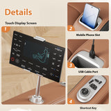 Shahoo Zero Gravity Full Body Massage Chair with SL-Track, AI Voice Control & Heating – Auto Body Scan, Air Compression Foot Massage, 8 Auto Programs Shahoo