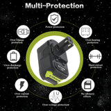 5.0Ah 18V Battery and Charger Combo for Ryobi 18V Battery P102 P103 P104 P105 P107 P108 P109 Cordless Tool Battery, with a P118B Charger for Ryobi 18V Battery Charger Chgdkjy