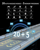 MeitFith Upgrade 4D Massage Chair Zero Gravity | Massage Chair Full Body and Recliner AI Voice Control Auto Legrest Calf & Foot Rollers Heated | Program Customization Black MeitFith