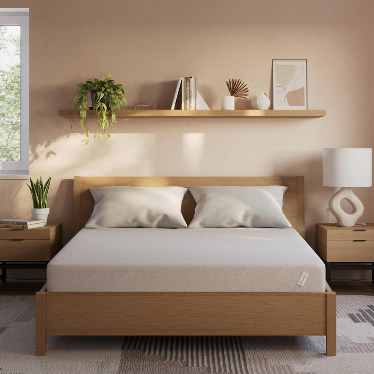 Kin By Tuft & Needle Firm 8" Queen Adaptive Foam Mattress in a Box, Cooling Pressure Relief, Balanced Support, 100 Night Trial, Fiberglass-Free, CertiPUR-US, 10-Year Limited Warranty Tuft & Needle